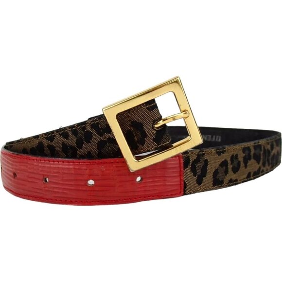 559161AN (S2) Fendi Belt Brown PVC main image 6